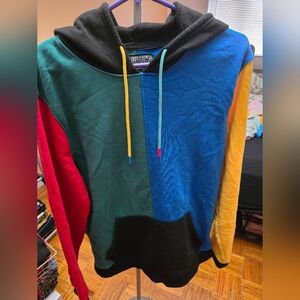 Large Color block hoodie
